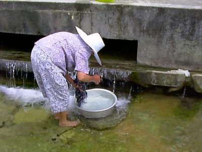 ヒャーカーガーでお洗濯